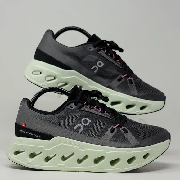 ON Cloudeclipse Women's Rock/Lima Max Cushion Road Running Shoes